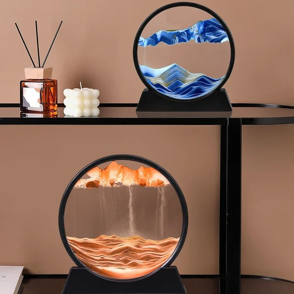 The Moving sand art picture frame For your office and home
